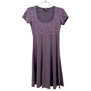 90s fairy core embroidered babydoll dress